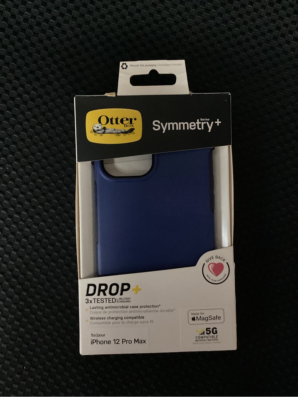 OtterBox Symmetry+ Navy Blue iPhone 12 Pro Max Case